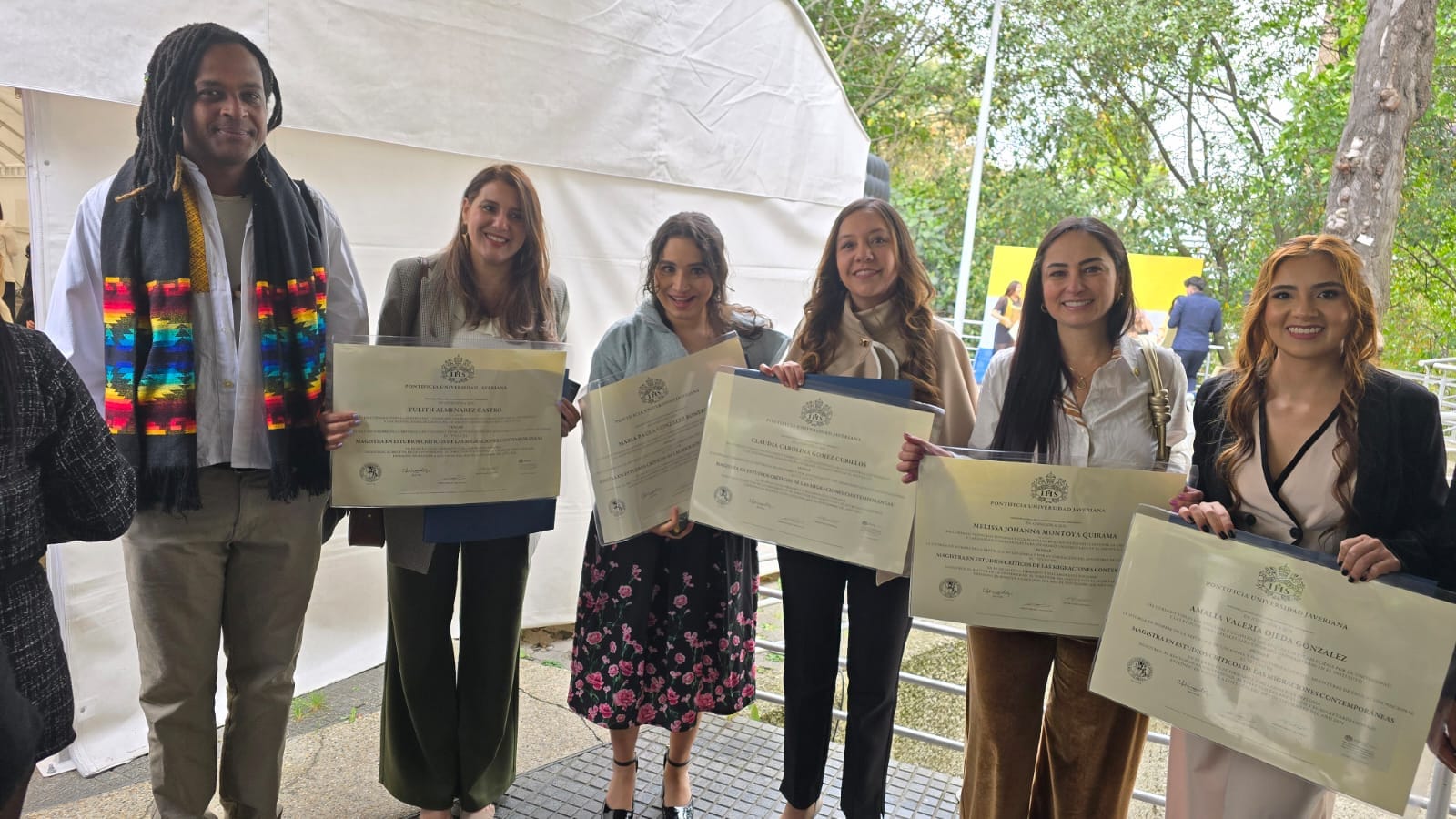 Grados Maestría en Estudios Críticos de las Migraciones Contemporáneas Pontificia Universidad Javeriana